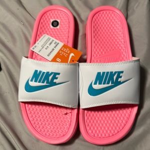 Brand new Nike slides